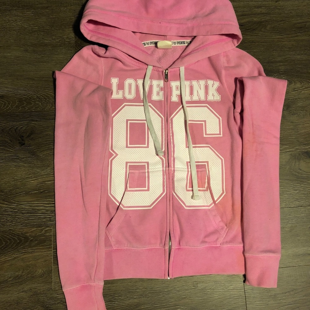 VICTORIA’S SECRET PINK ZIP HOODIE